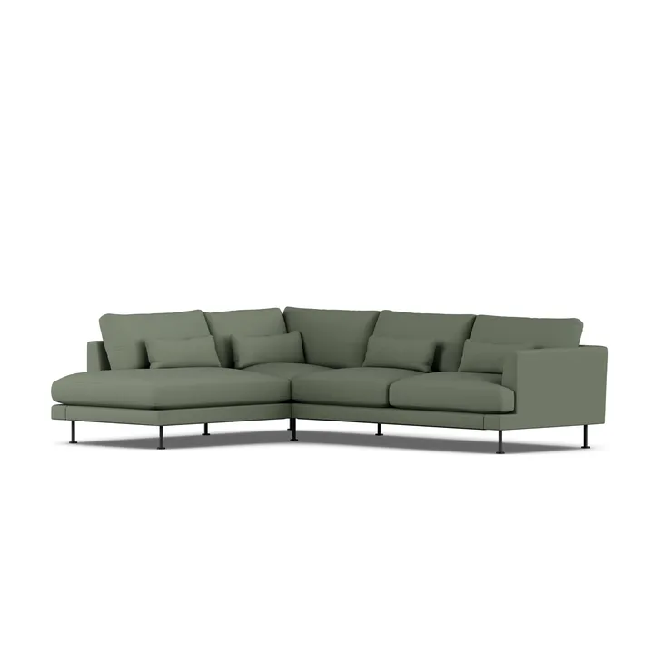 Bredhult sofa - Same Forest 6677-black steel, 3-seater A2 - 1898