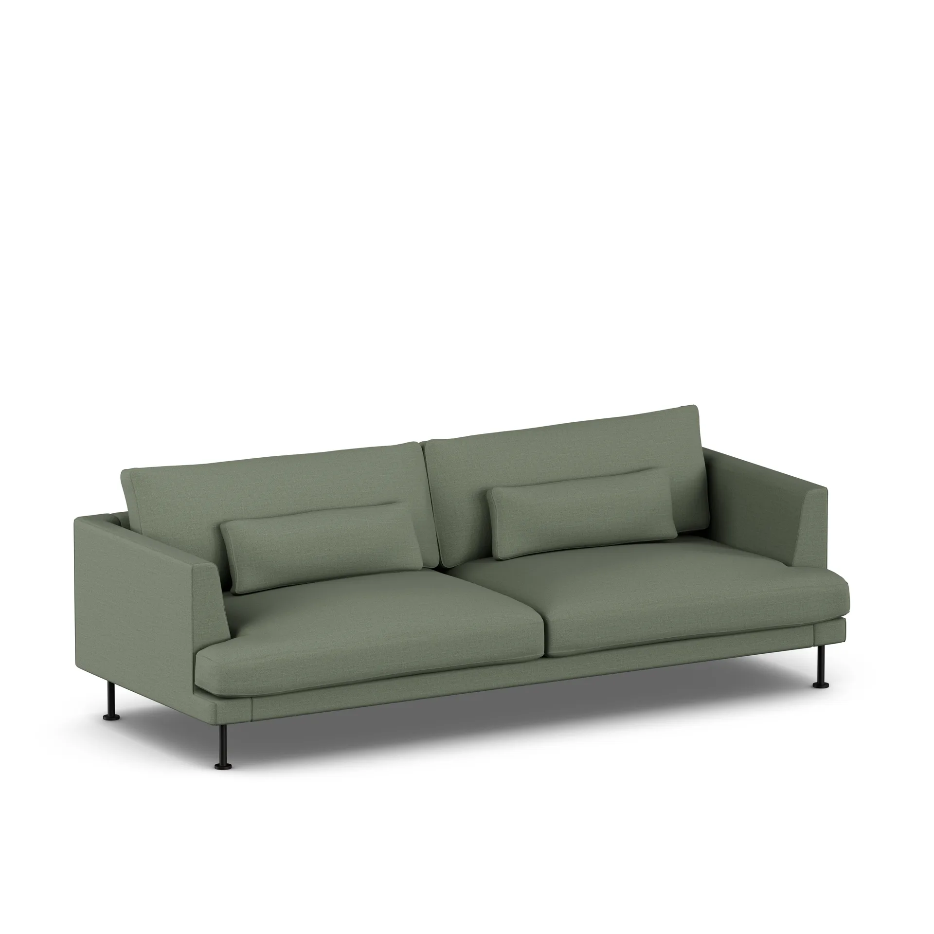 Bredhult sofa, Same Forest 6677-black steel, 3-seater 1898