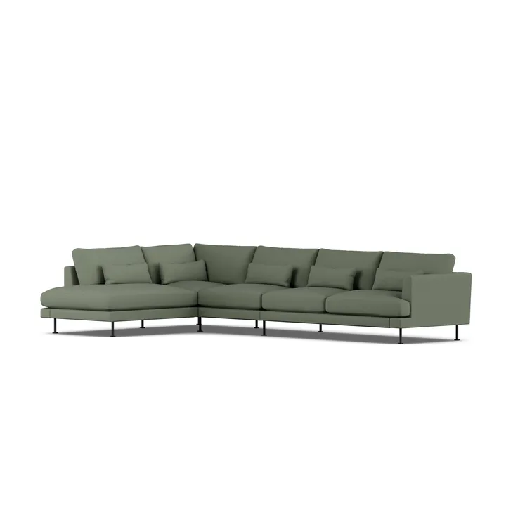 Bredhult sofa - Same Forest 6677-black steel, 4-seater B2 - 1898