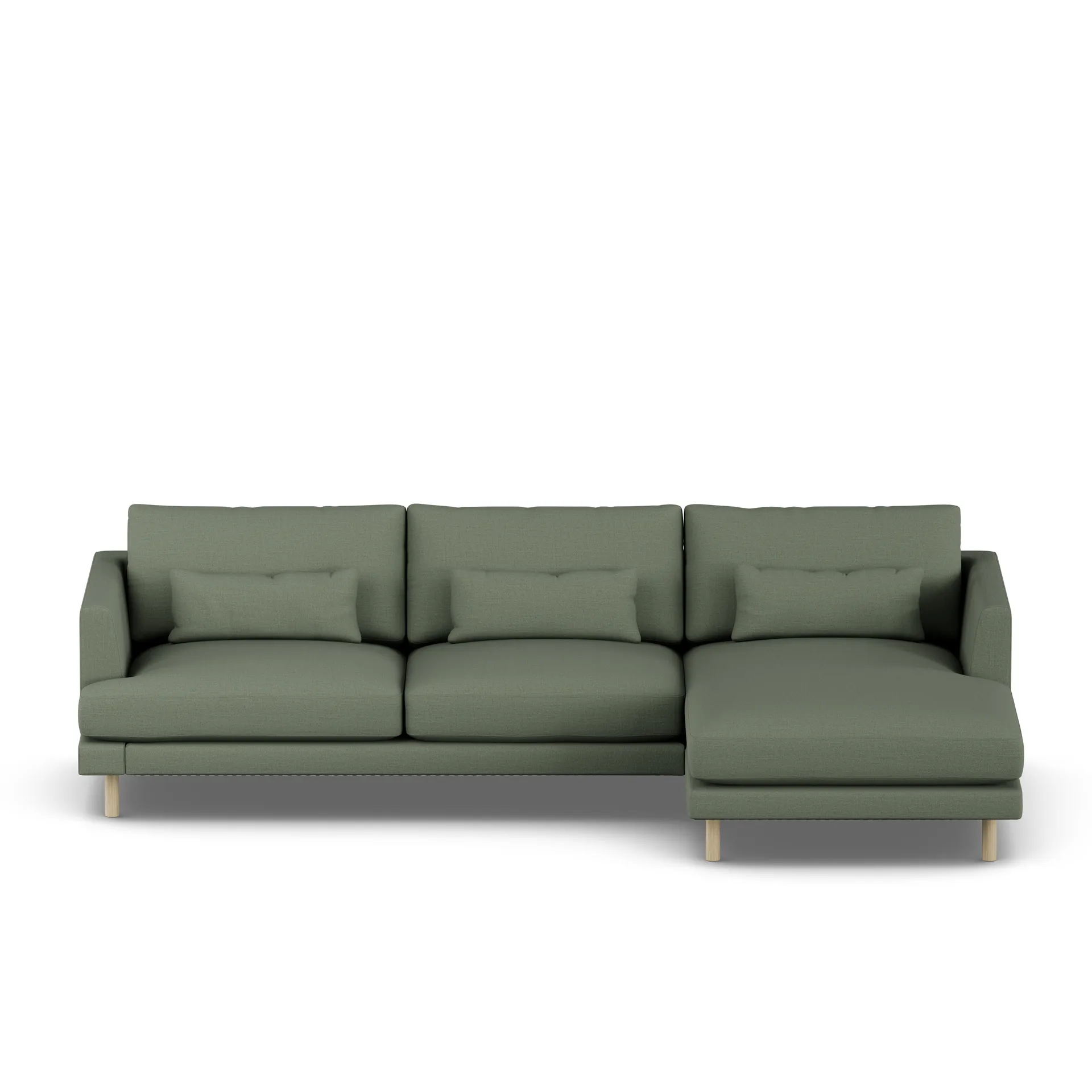 Bredhult sofa, Same Forest 6677-white-oiled oak, 2,5-seater C1 1898