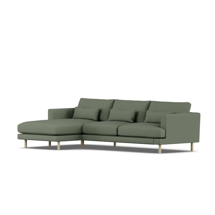 Bredhult sofa - Same Forest 6677-white-oiled oak, 2,5-seater C2 - 1898