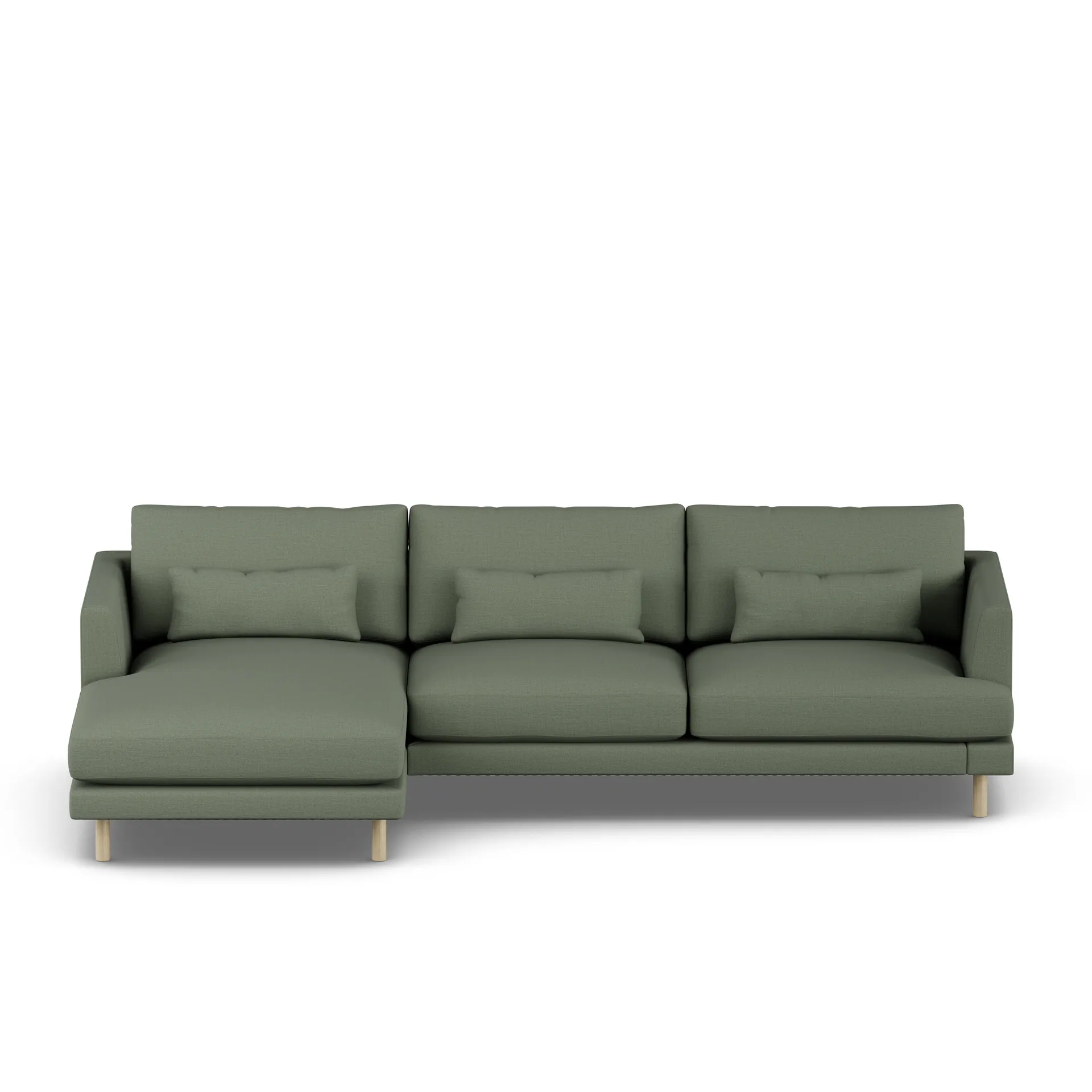 Bredhult sofa, Same Forest 6677-white-oiled oak, 2,5-seater C2 1898