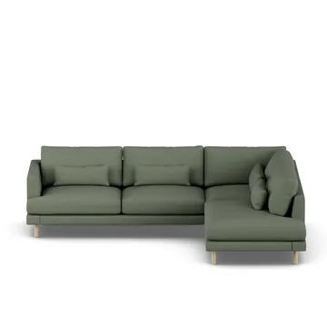 Bredhult sofa - Same Forest 6677-white-oiled oak, 3-seater A1 - 1898
