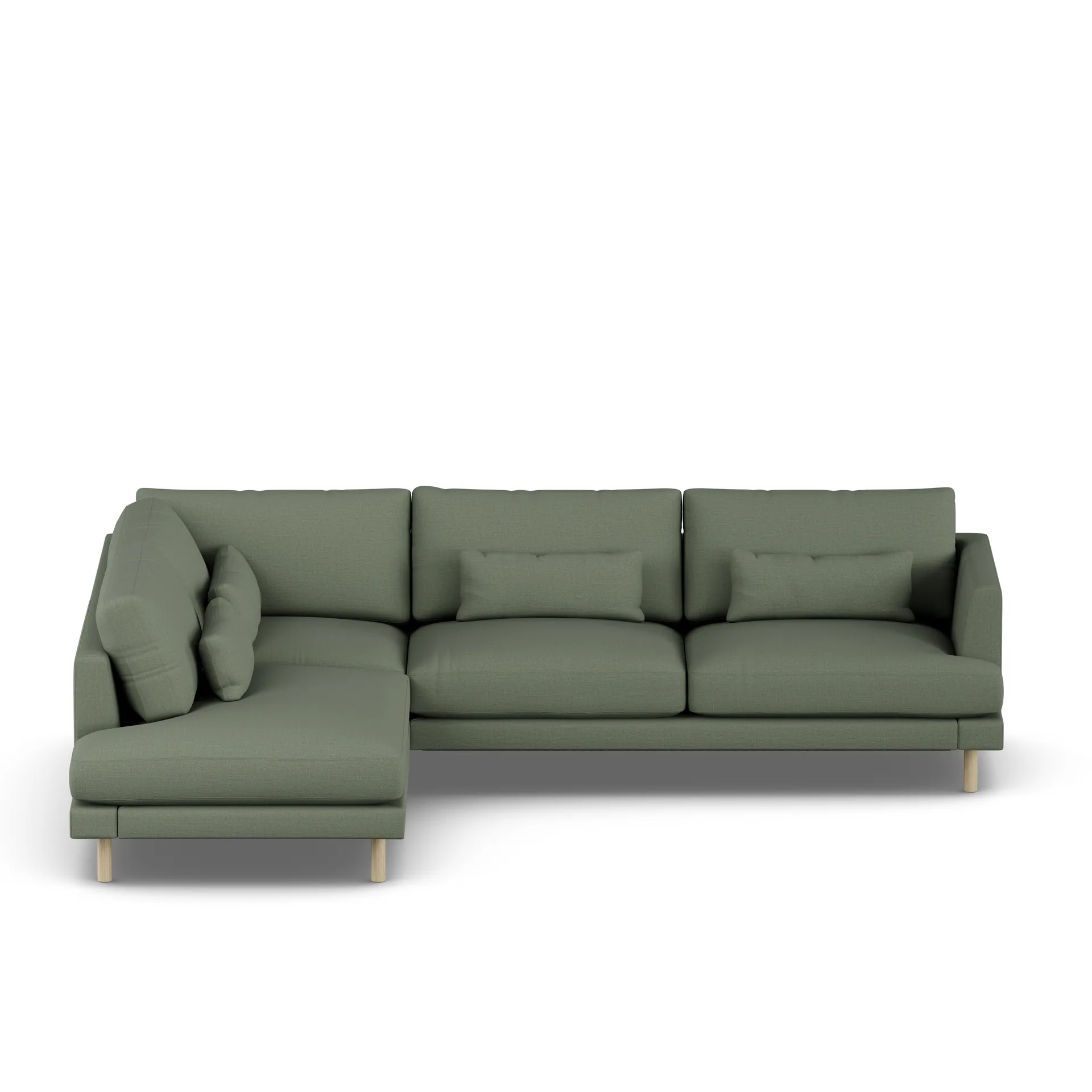 Bredhult sofa, Same Forest 6677-white-oiled oak, 3-seater A2 1898
