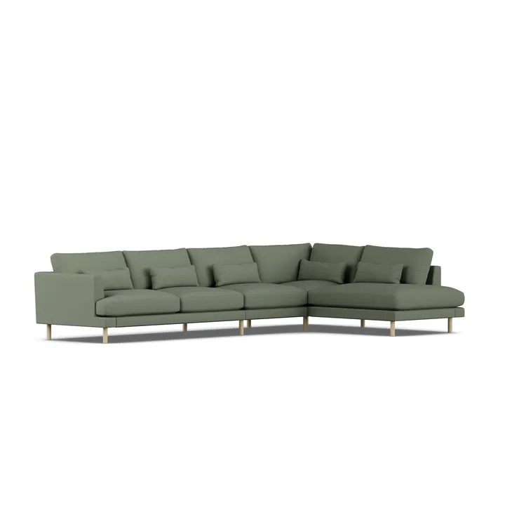 Bredhult sofa - Same Forest 6677-white-oiled oak, 4-seater B1 - 1898