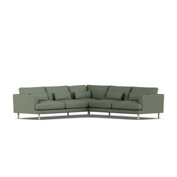 Bredhult sofa - Same Forest 6677-white-oiled oak, corner sofa F - 1898