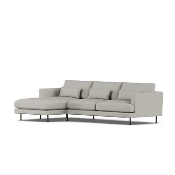 Bredhult sofa - Same Grey 6673-black steel, 2,5-seater C2 - 1898