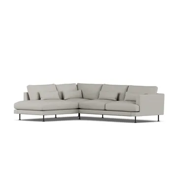 Bredhult sofa - Same Grey 6673-black steel, 3-seater A2 - 1898