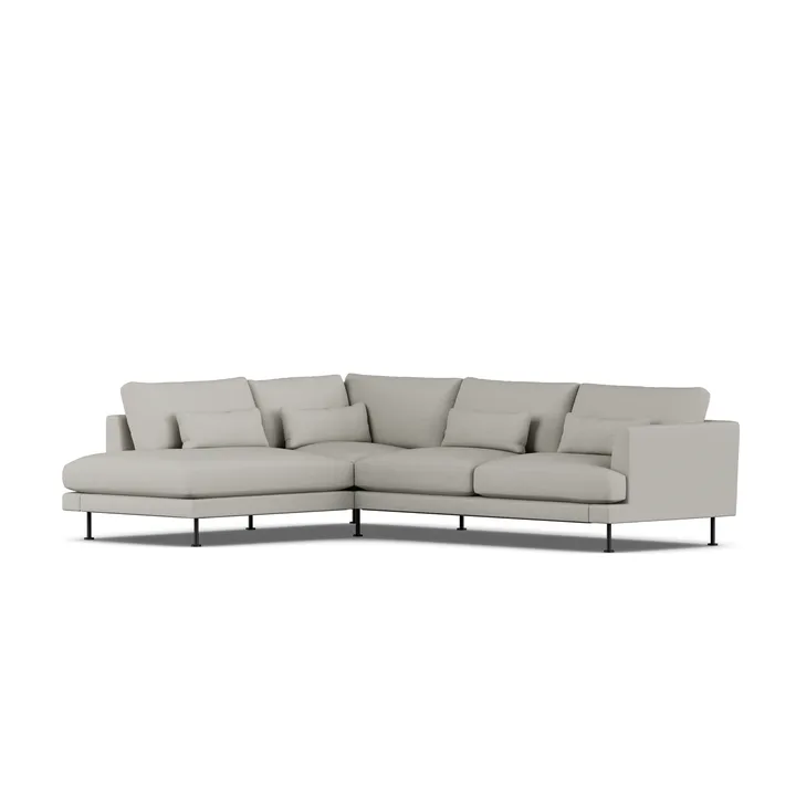 Bredhult sofa - Same Grey 6673-black steel, 3-seater A2 - 1898