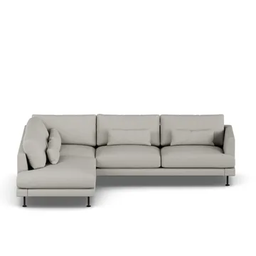 Bredhult sofa - Same Grey 6673-black steel, 3-seater A2 - 1898