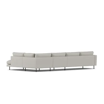 Bredhult sofa - Same Grey 6673-black steel, 4-seater B1 - 1898