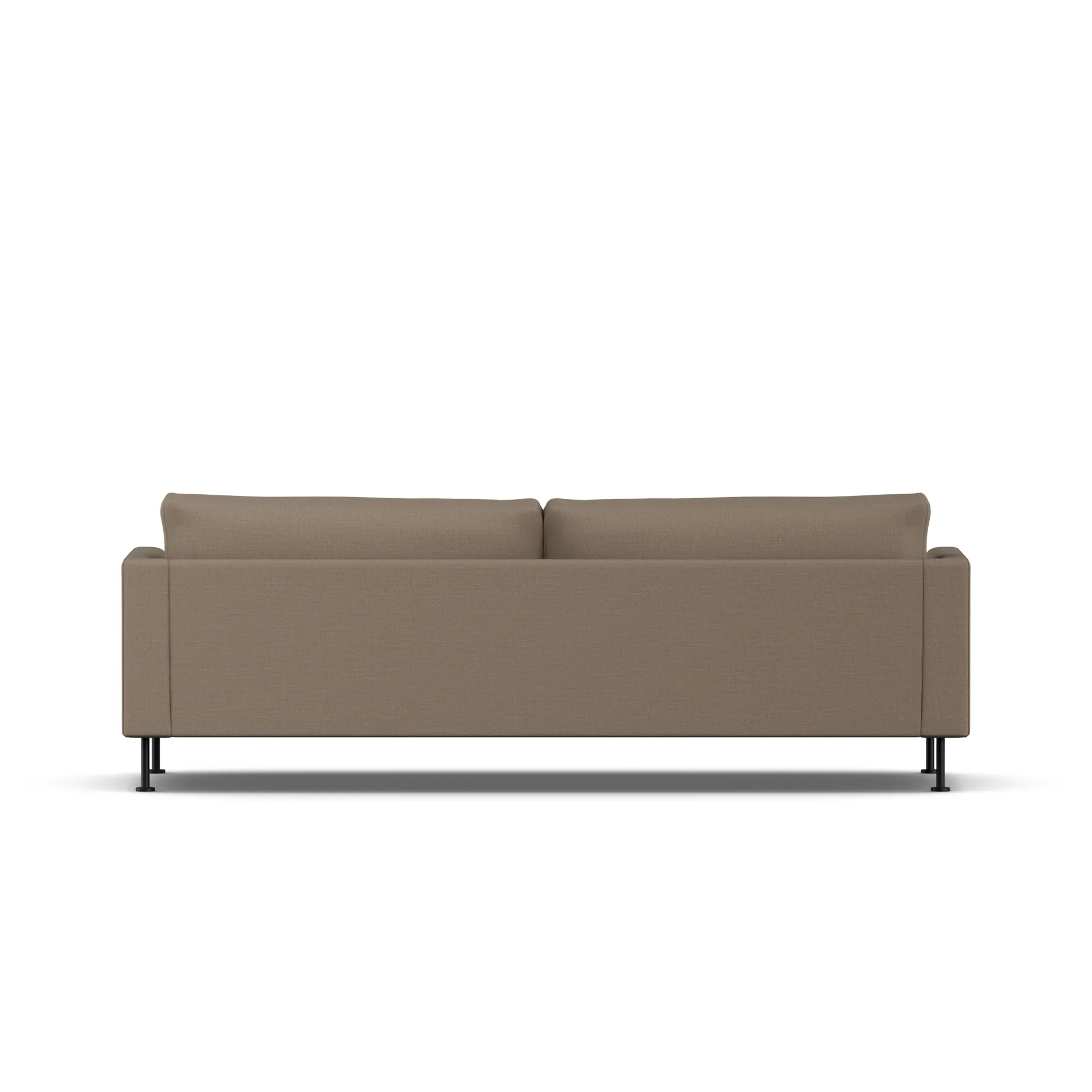 Bredhult sofa, Same Mole 6674-black steel, 3-seater 1898