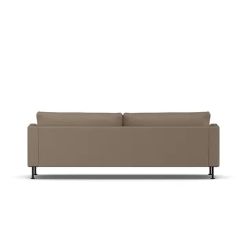 Bredhult sofa - Same Mole 6674-black steel, 3-seater - 1898