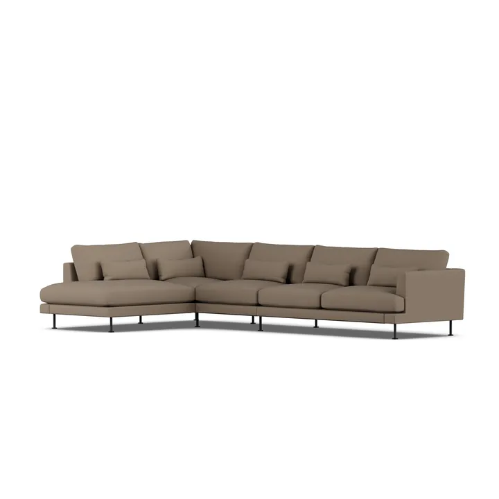 Bredhult sofa - Same Mole 6674-black steel, 4-seater B2 - 1898