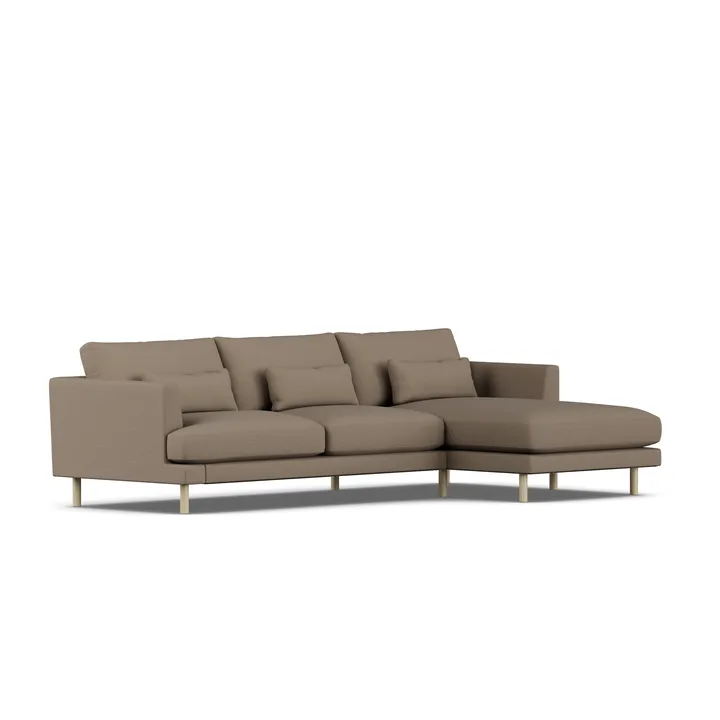 Bredhult sofa - Same Mole 6674-white-oiled oak, 2,5-seater C1 - 1898