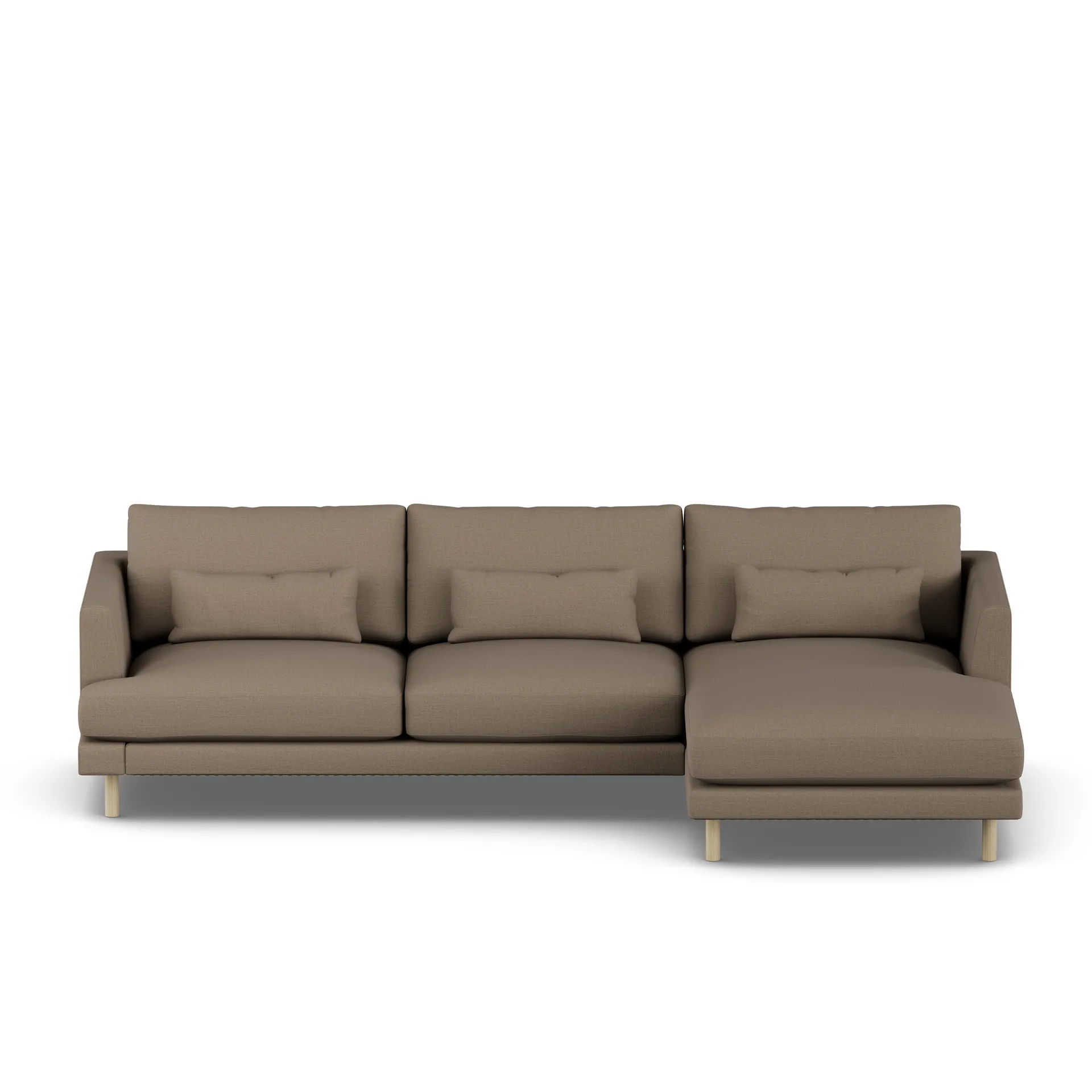 Bredhult sofa, Same Mole 6674-white-oiled oak, 2,5-seater C1 1898