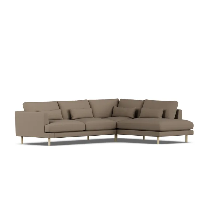 Bredhult sofa - Same Mole 6674-white-oiled oak, 3-seater A1 - 1898