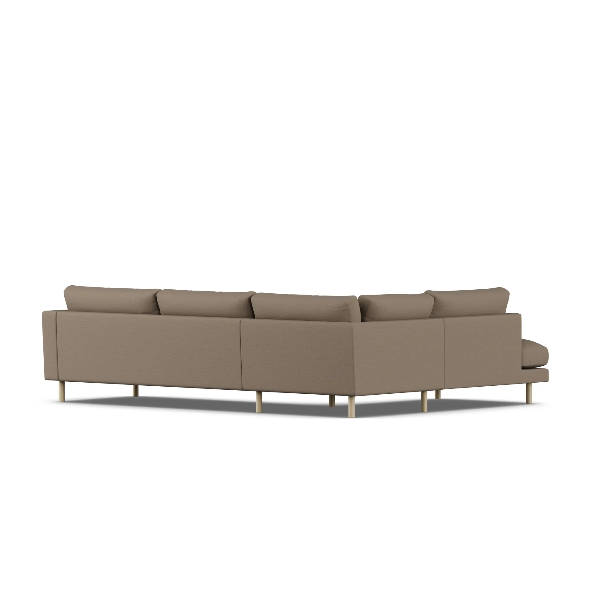 Bredhult sofa, Same Mole 6674-white-oiled oak, 3-seater A2 1898