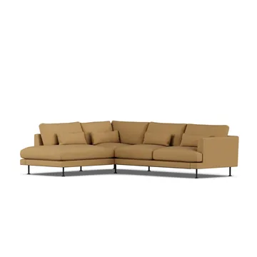 Bredhult sofa - Same Ochre 6676-black steel, 3-seater A2 - 1898