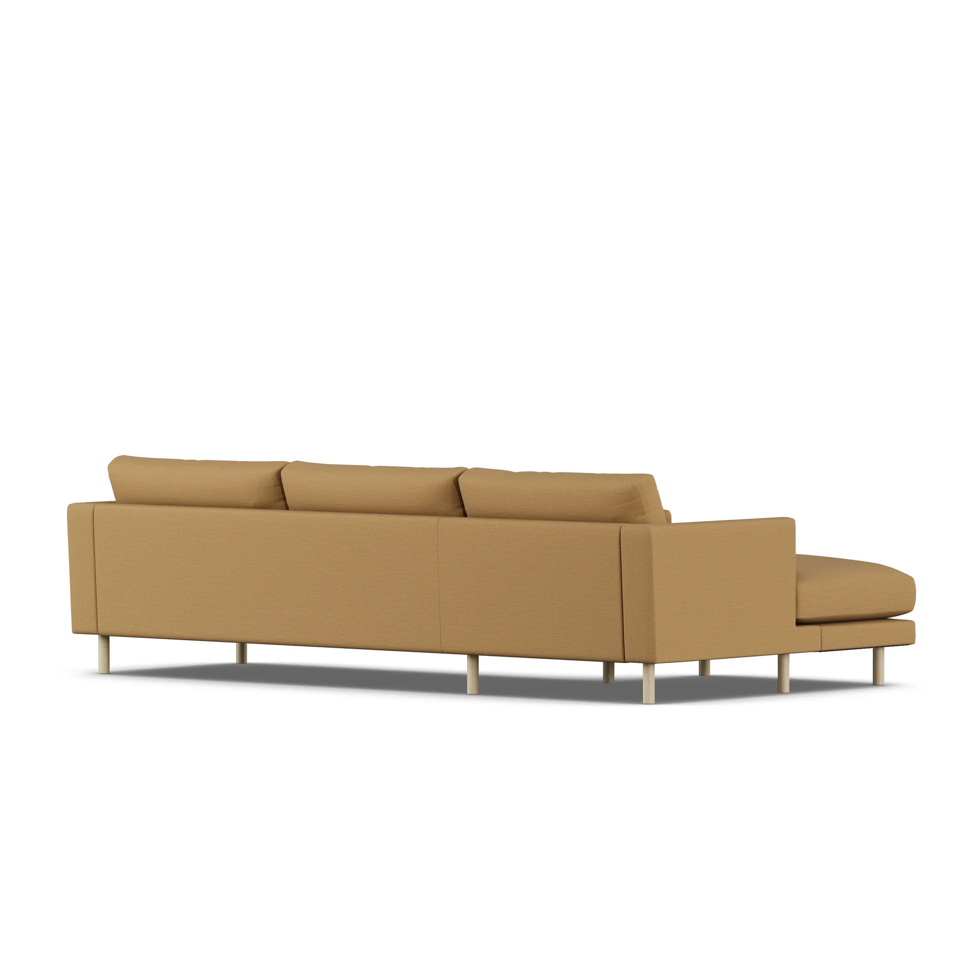Bredhult sofa, Same Ochre 6676-white-oiled oak, 2,5-seater C2 1898