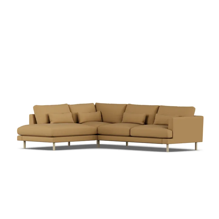 Bredhult sofa - Same Ochre 6676-white-oiled oak, 3-seater A2 - 1898
