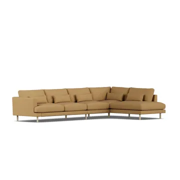 Bredhult sofa - Same Ochre 6676-white-oiled oak, 4-seater B1 - 1898