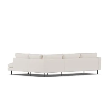 Bredhult sofa - Same Off White 6671-black steel, 3-seater A1 - 1898