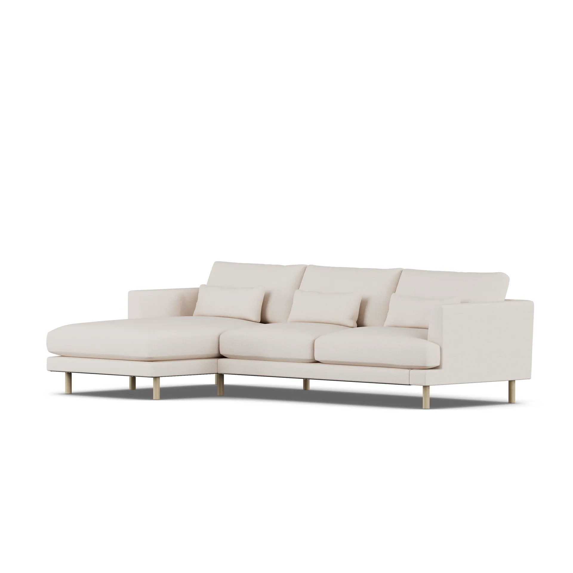 Bredhult sofa, Same Off White 6671-white-oiled oak, 2,5-seater C2 1898