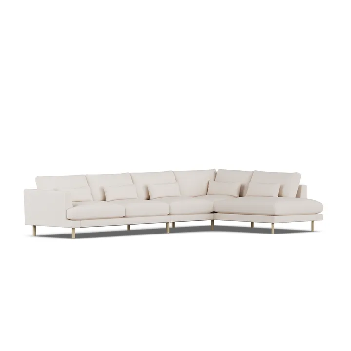 Bredhult sofa - Same Off White 6671-white-oiled oak, 4-seater B1 - 1898
