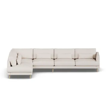 Bredhult sofa - Same Off White 6671-white-oiled oak, 4-seater B2 - 1898