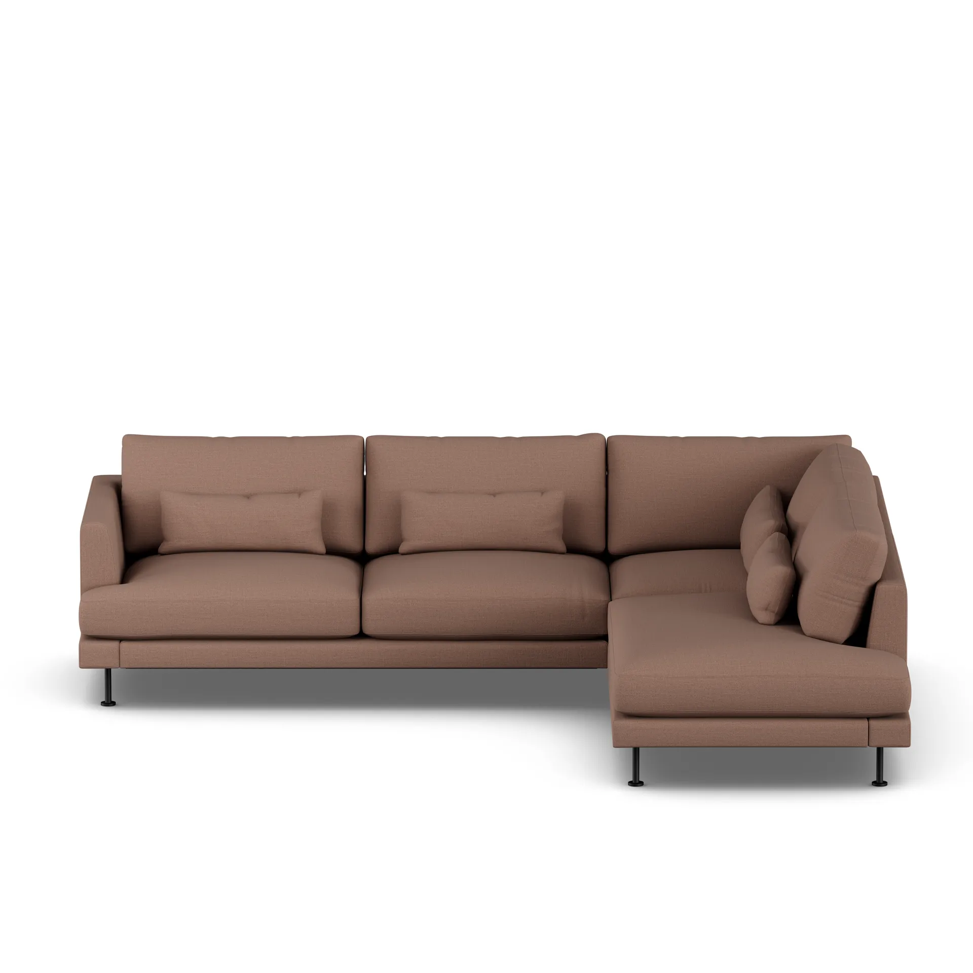Bredhult sofa, Same Rust 6675-black steel, 3-seater A1 1898