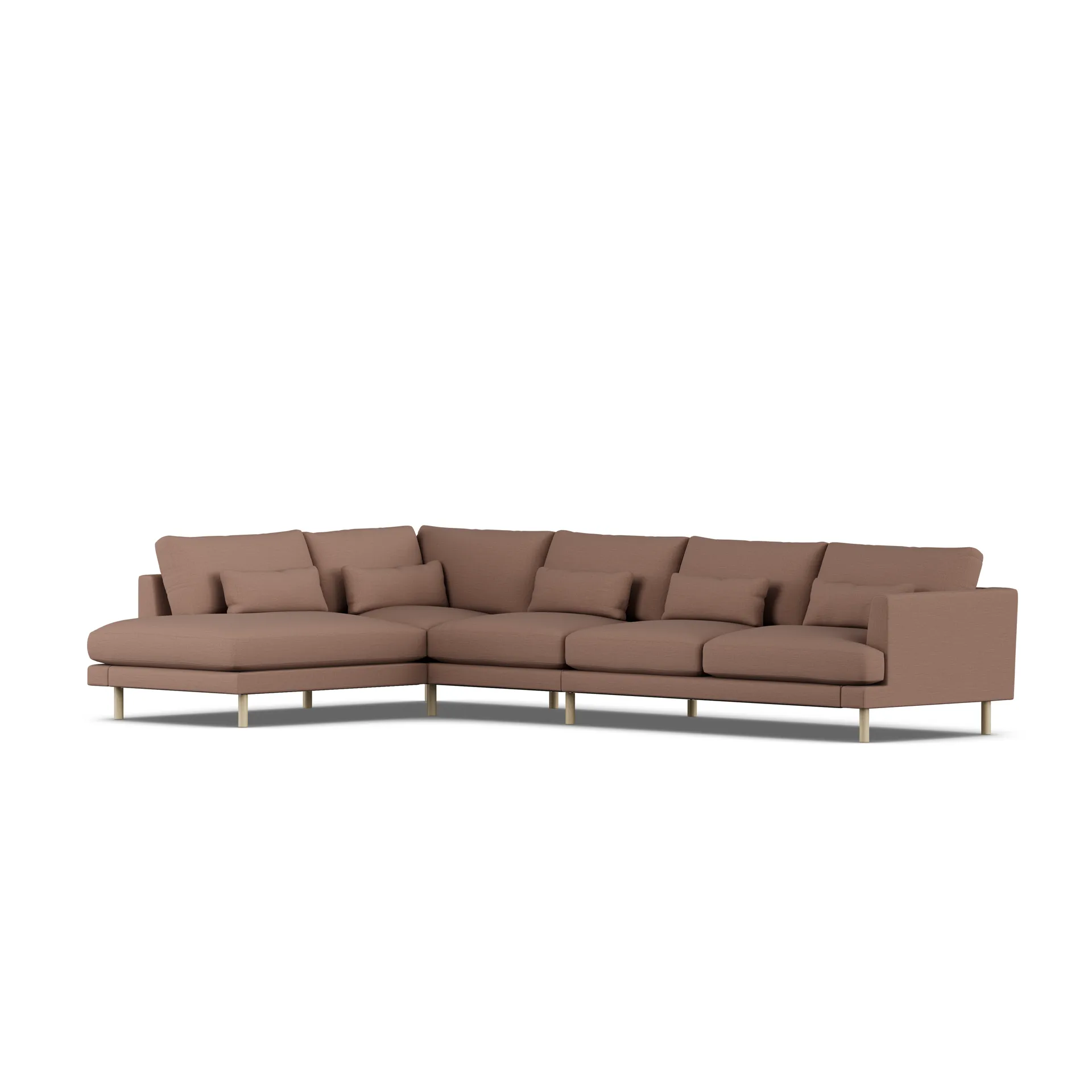 Bredhult sofa, Same Rust 6675-white-oiled oak, 4-seater B2 1898