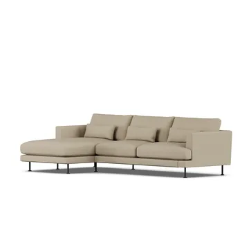 Bredhult sofa - Same Sand 6672-black steel, 2,5-seater C2 - 1898