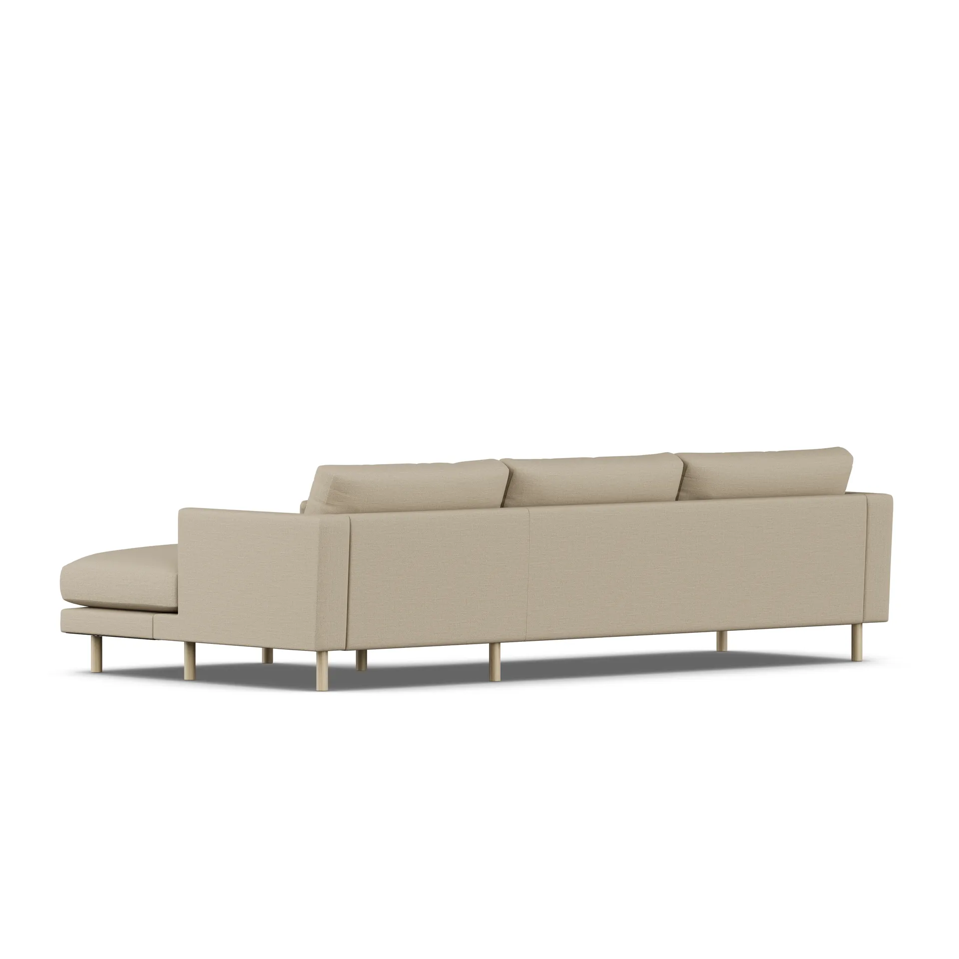 Bredhult sofa, Same Sand 6672-white-oiled oak, 2,5-seater C1 1898