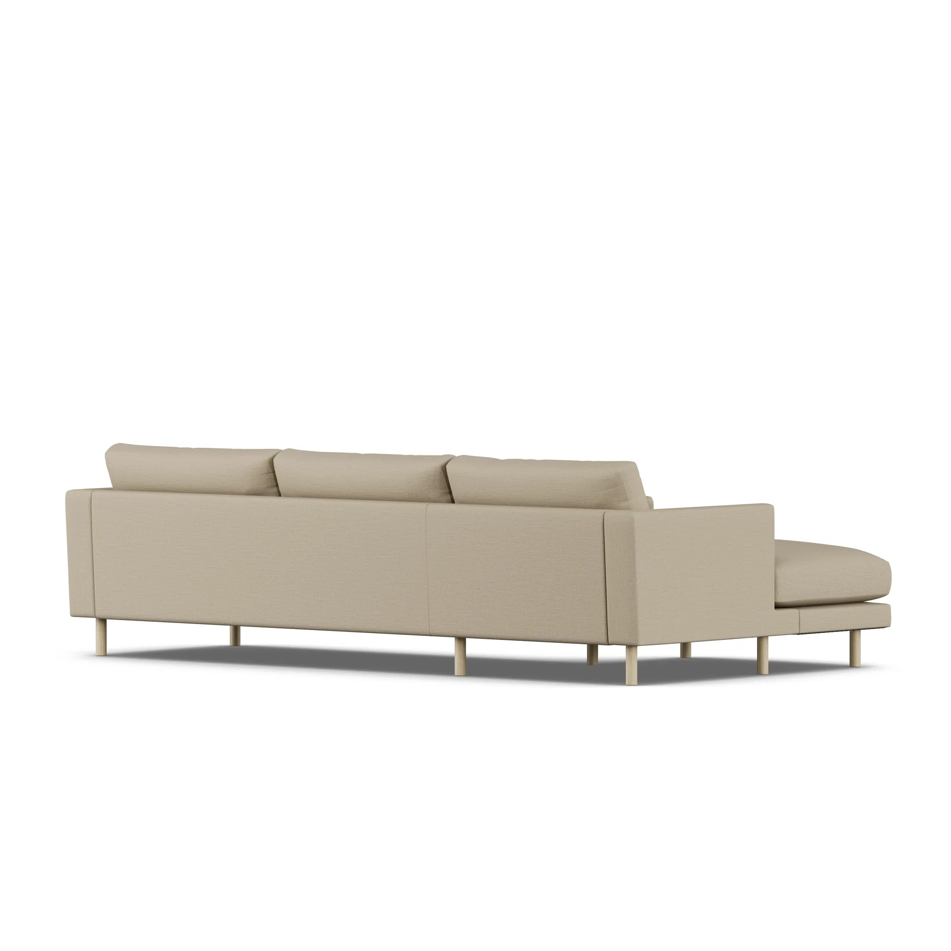 Bredhult sofa, Same Sand 6672-white-oiled oak, 2,5-seater C2 1898