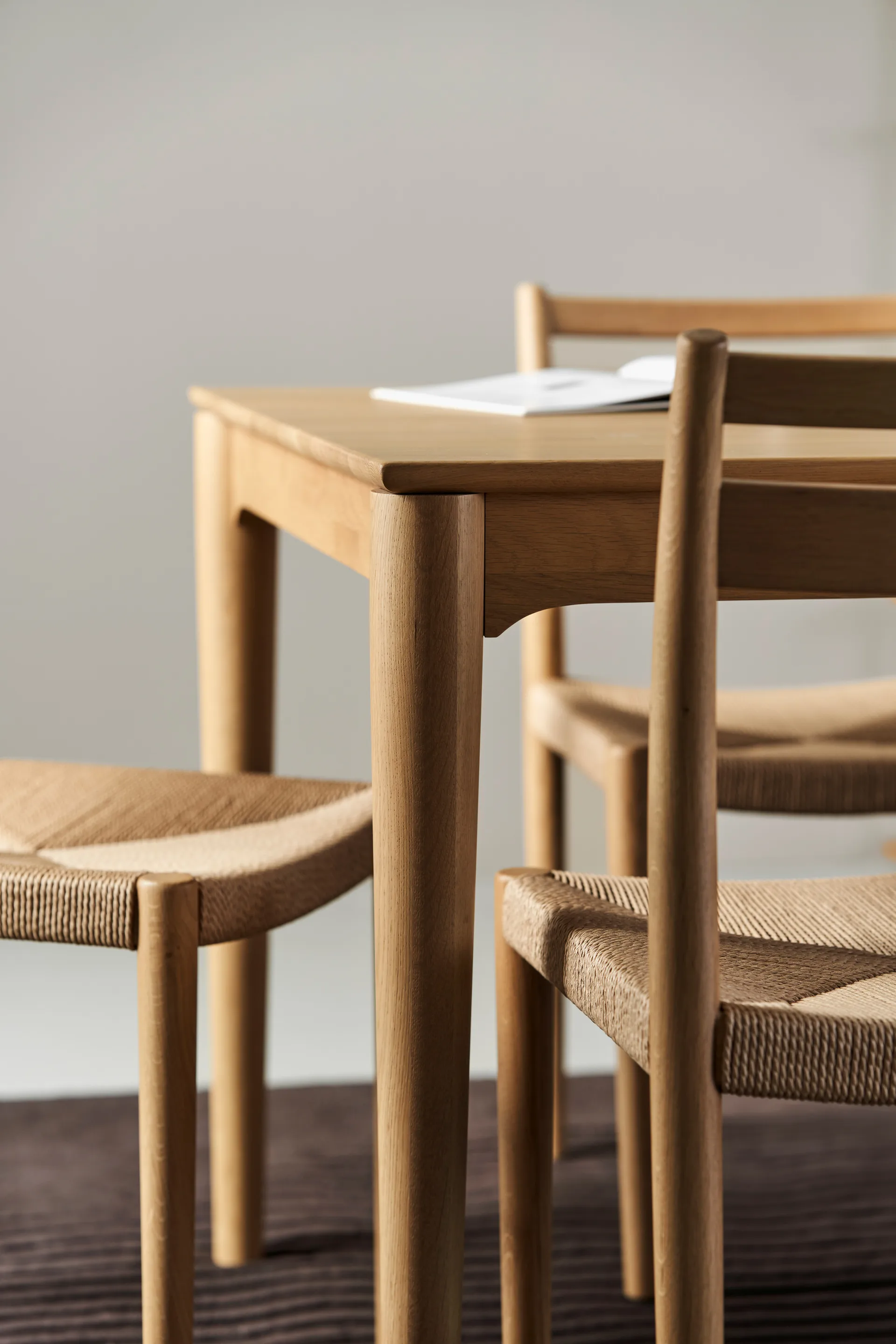 Ekåsen dining table 90x180 cm, Laquered oak, 90x180 cm 1898