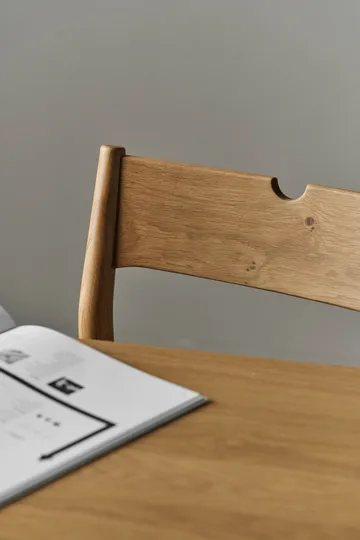 Ekeryd dining chair - Webbing-laquered oak - 1898