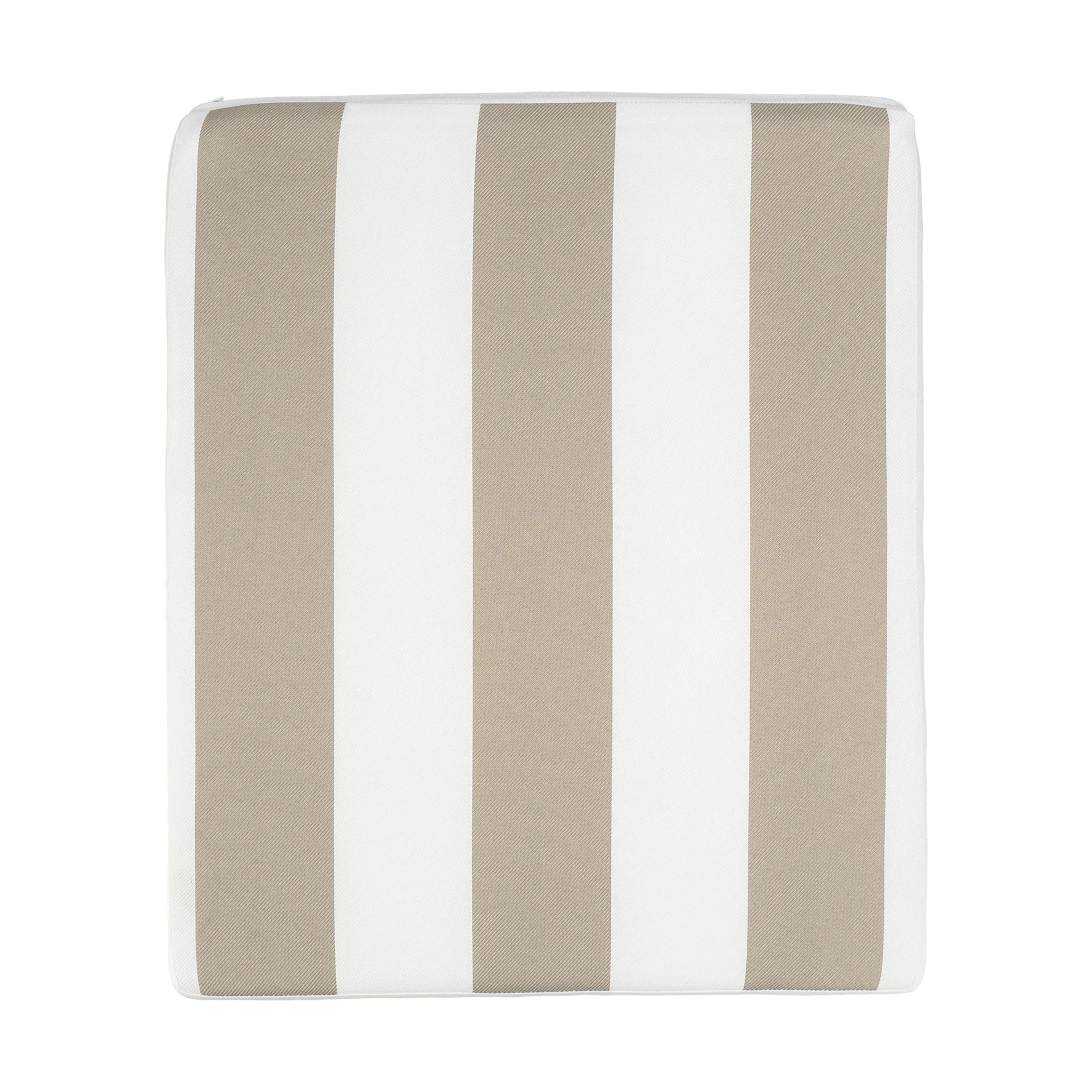 Holma seat pad 41x49 cm, Taupe striped 1898