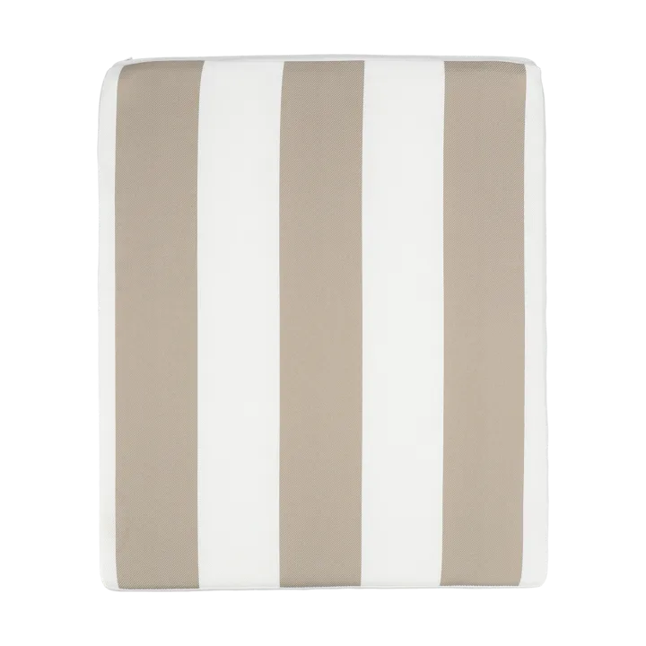 Holma seat pad 41x49 cm - Taupe striped - 1898