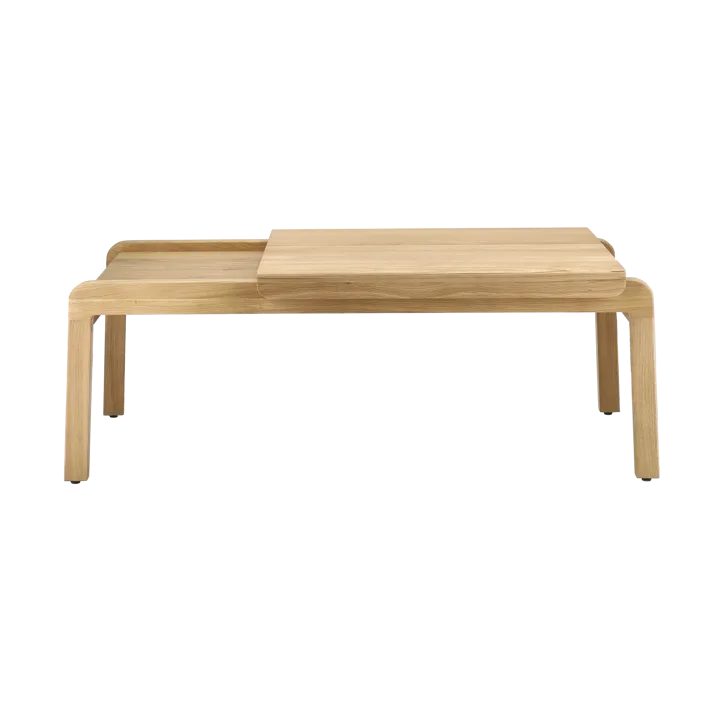 Knutskog coffee table 115x52x41 cm - Natural lacquered oak - 1898