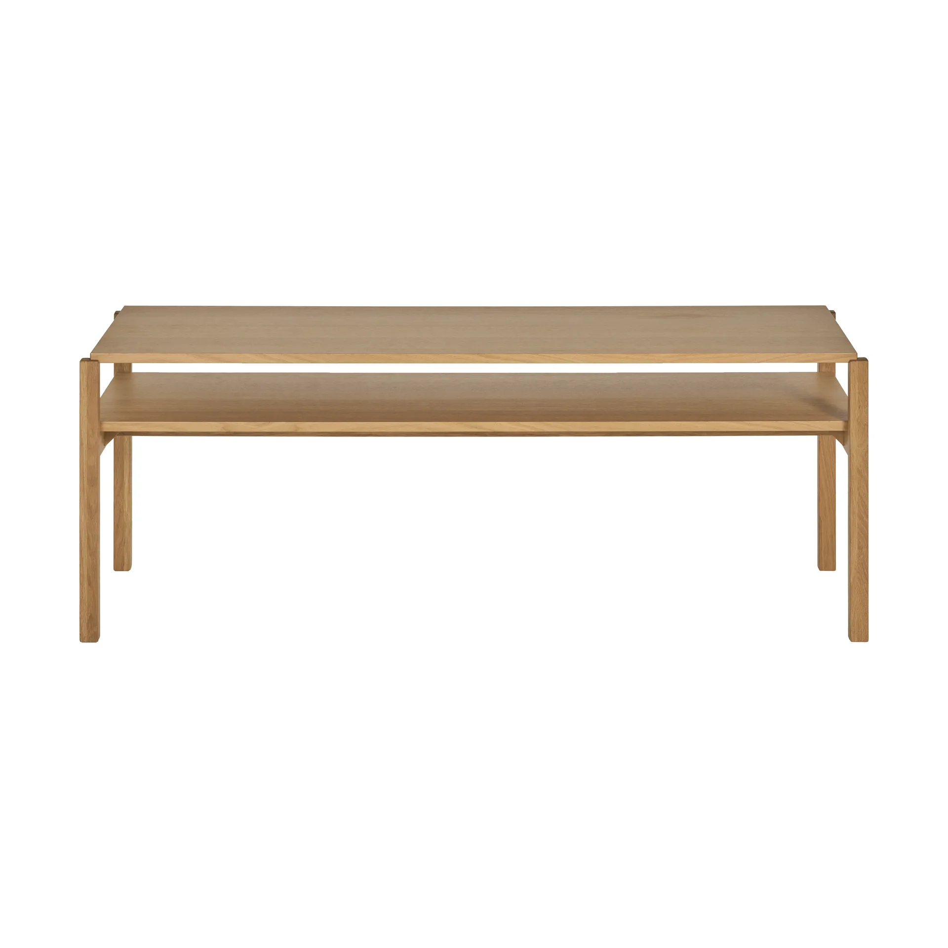 Lid coffee table, White pigmented oak, 125x50 cm 1898