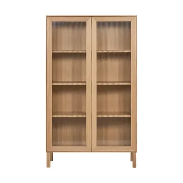 Lid display cabinet - White pigmented oak - 1898