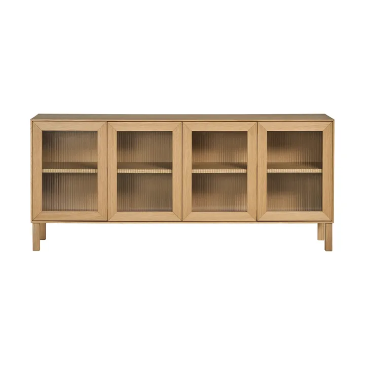 Lid sideboard - White pigmented oak - 1898