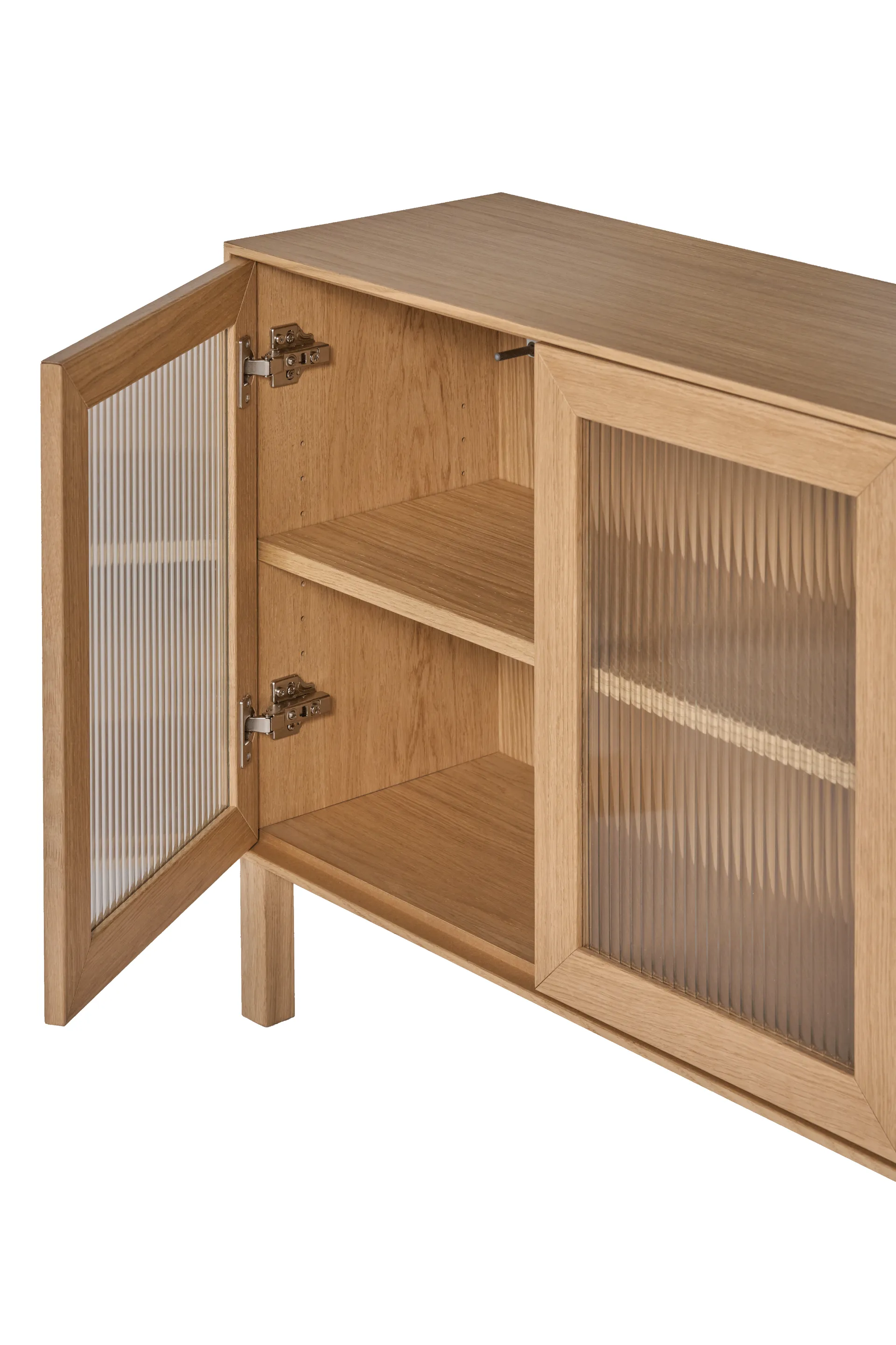 Lid sideboard, White pigmented oak 1898