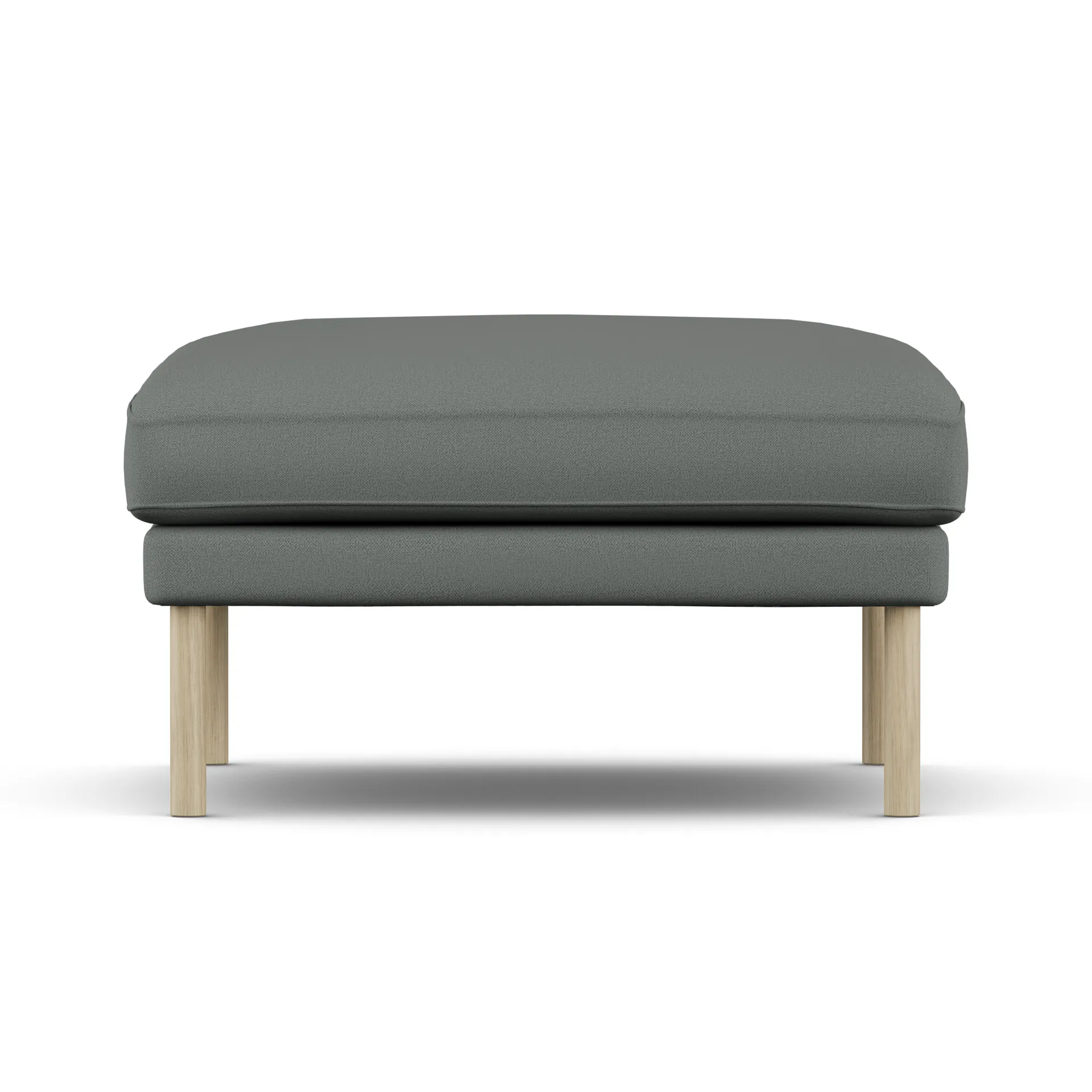 Linnevik footstool, Caleido Grey 1240-white-oiled oak 1898