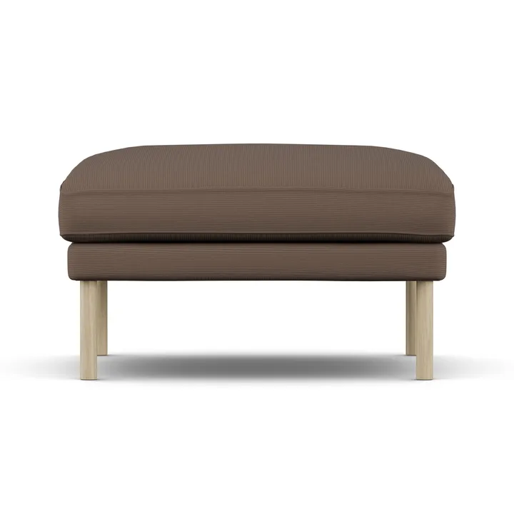 Linnevik footstool - Jump Brown 1955-white-oiled oak - 1898