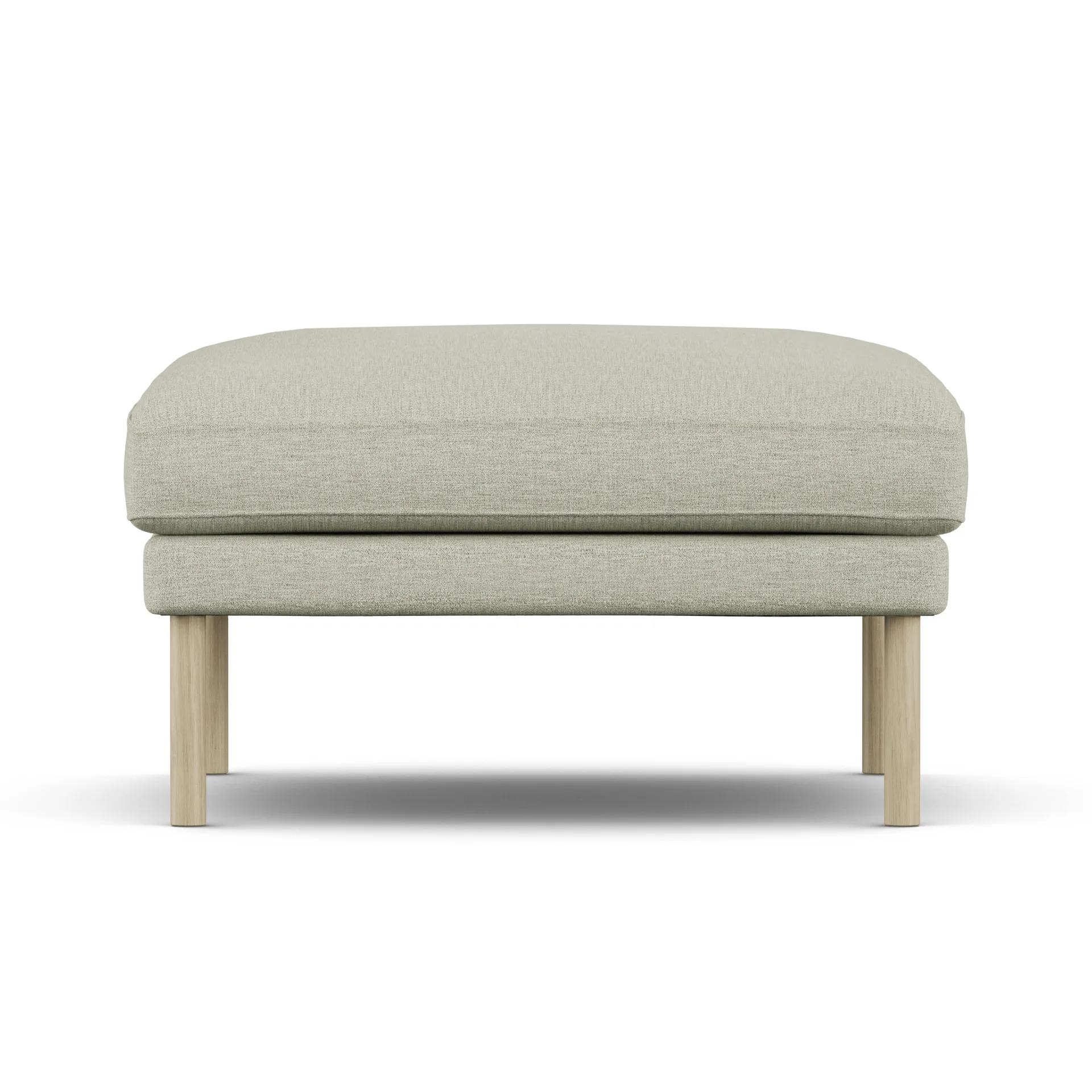 Linnevik footstool, Luiza Beige 3981-white-oiled oak 1898