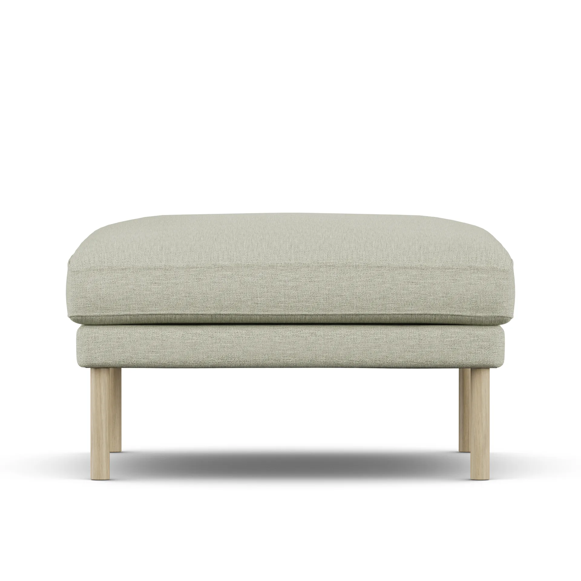Linnevik footstool, Luiza Beige 3981-white-oiled oak 1898