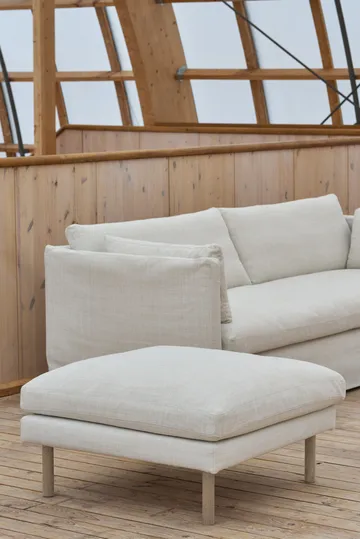Linnevik footstool - Oslo Nature 1540-white-oiled oak - 1898