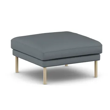 Linnevik footstool - Same Blue 6678-white-oiled oak - 1898